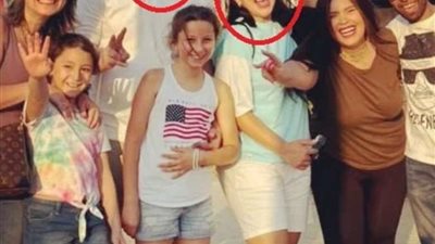 أسما شريف منير تثير الجدل بعد الظهور مع طليقها الأول