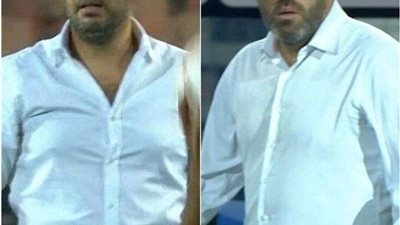 مدرب الأهلي.. شبيه ريكاردو سواريس يخطف الأضواء في ظهوره الأول