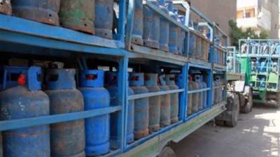 ضبط 5156 إسطوانة بوتاجاز مدعمة قبل بيعها بالسوق السوداء