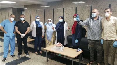 خروج 9 حالات جديدة من مستشفى العزل بقها من بينهم سيدة حامل
