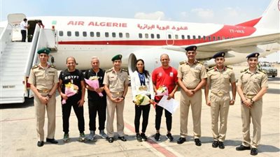 بعد الإنجاز التاريخي بدورة ألعاب البحر المتوسط.. القوات المسلحة تستقبل البطلة بسنت حميدة