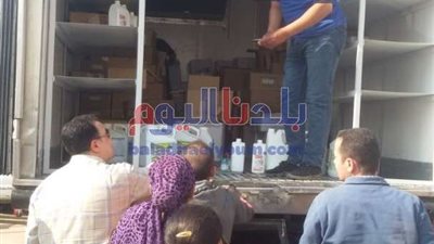 القوات المسلحة تدعم بني سويف بمنافذ متنقلة لبيع السلع الأساسية والمطهرات بأسعار مناسبه