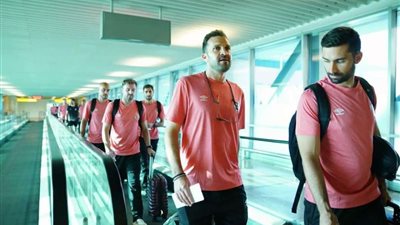 إستعداداً لـ الجونة .. الأهلي يصل إلى الغردقة ..صور