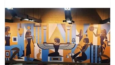 القومية للأنفاق  تعلق على سرقة لوحات فنان روسي بمحطة مترو كلية البنات