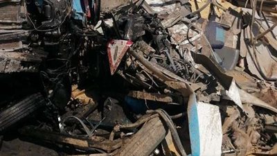 مصرع شاب وإصابة أخر نتيجة حادث بطريق النوبارية بالبحيرة