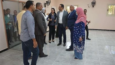 محافظة الوادي الجديد يكرم إدارة الأزمات وإدارة الخارجة