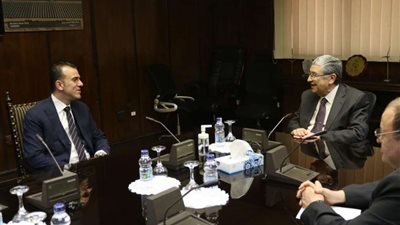 وزير الكهرباء ورئيس k&k الإماراتية يبحثان سبل دعم وتعزيز التعاون