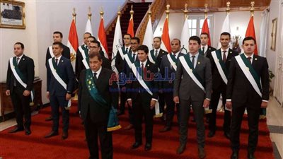 أداء القضاة المندوبين الجدد لحلف اليمين القانوني وسط أهليهم (صور)