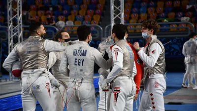 علاء أبو القاسم يتأهل لربع نهائي سلاح الشيش رجال بألعاب البحر المتوسط