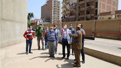 محافـظ المنوفية يتفقد صوامع شبين الكوم لمتابعة انتظام عمليات التوريد