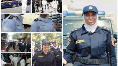 استعدادات الشرطة النسائية لتأمين احتفالات عيد الأضحى