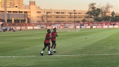 مرحلة تأهيلية جديدة لـ تاو و ميكيسوني في مران الأهلي اليوم