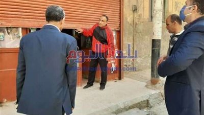 توقيع غرامات مالية على أصحاب 7 محلات تجارية بشبين القناطر