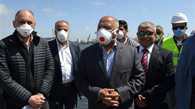 وزير النقل يتفقد أعمال الصيانة الشاملة للطريق الدائري