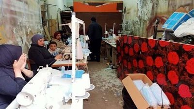 ضبط مصنع مستلزمات طبية بدون ترخيص