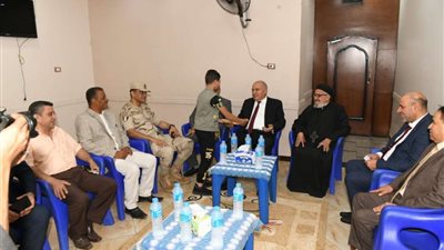 محافظ قنا يشارك فتيات دار الرحمة وأطفال فرحتهم بعيد الأضحى المبارك