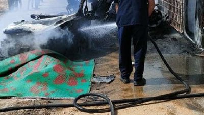 راحوا يصيفوا في العيد.. إصابة 9 أشخاص في حادث بطريق السويس السخنة