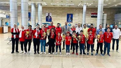 حققت 13 ميدالية.. استقبال رسمي لبعثة الشطرنج بعد عودتهم من بطولة أفريقيا