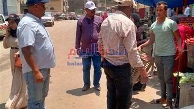 النمر: رفع 35 حالة إزالة فورية وتحرير 15 محضر خلال حملة بأشمون