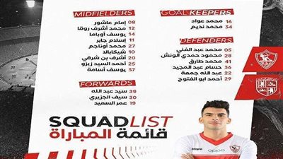 استمرار غياب أبو جبل وطارق حامد وتواجد أوباما .. تعرف على قائمة الزمالك لمباراة المقاولون