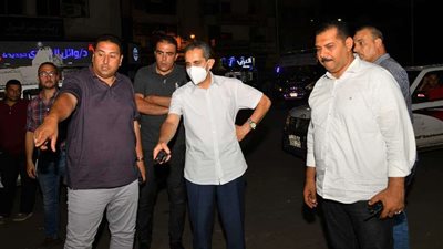 جولة مسائية مفاجئة لمحافظ الغربية في ثالث أيام عيد الأضحى