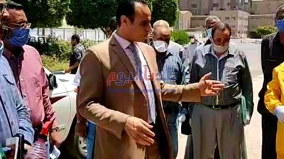 رش وتطهير مصنع سكر جرجا بسوهاج بعد إصابة عامل البوفيه بكورونا