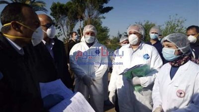 رفع الحجر الصحي عن قرية منشية نيازي بمركز مغاغة بالمنيا