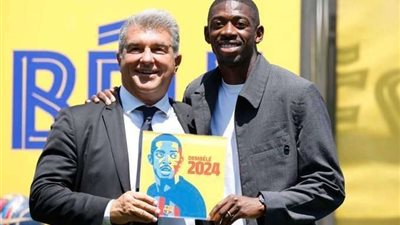 أول تعليق من عثمان ديمبلي بعد تمديد عقده مع برشلونة حتى 2024