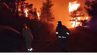 ارتفاع حرارة الجو تشعل الحرائق في شمال المغرب.. تفاصيل