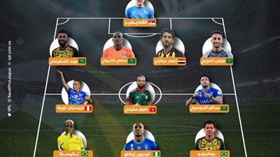 حجازي يتواجد في التشكيلة المثالية للدوري السعودي