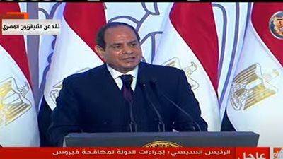 الرئيس السيسي يدعو المواطنين لمزيد من الحرص خلال الفترة القادمة