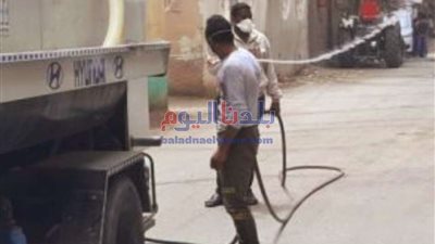 تطهير وتعقيم قرية في سوهاج بعد تسجيل أول حالة مصابة بكورونا