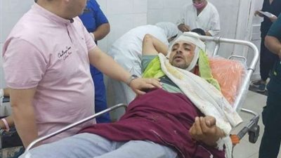 مصرع وإصابة 15 شخص فى حادث انقلاب ميكروباص بالعين السخنة