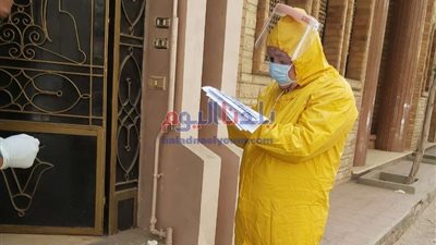 بالصور.. العزل المنزلى لـ 35 شخصًا من المخالطين لحالات إيجابية في سوهاج