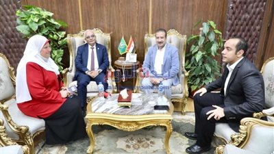 محافظ المنوفية يستقبل نائب وزير التربية والتعليم لمتابعة ملف تأهيل وتدريب المعلمين