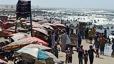 2.5 مليون زائر.. إقبال كثيف على مصيف جمصه خلال إجازة عيد الأضحي