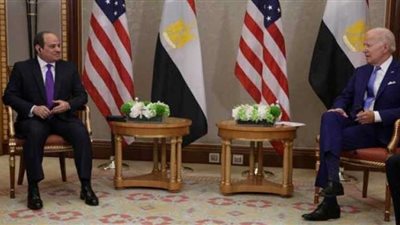 الرئيس السيسي يناقش مع بايدن مستجدات قضية سد النهضة