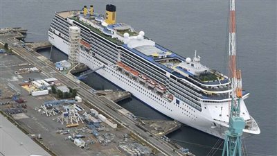 اليابان: 60 إصابة جديدة بكورونا على متن سفينة إيطالية موبوءة