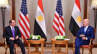 الرئيس السيسي: مصر ستبقى شريكا أساسيا للولايات المتحدة فى المنطقة