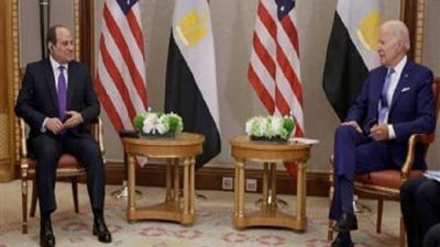 بايدن يرحب بتقديم مصر مساهمتها المحدثة المحددة وطنيًا