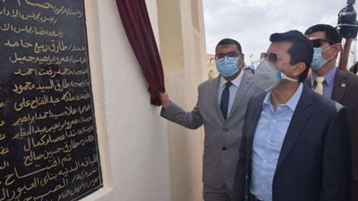 بالصور.. وزير الشباب يفتتح عدد من المنشآت الرياضية داخل نادي العبور