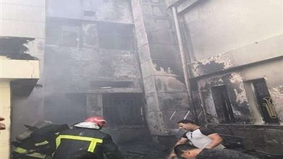 النيابة تباشر تحقيقاتها حول حريق مصنع بطوخ