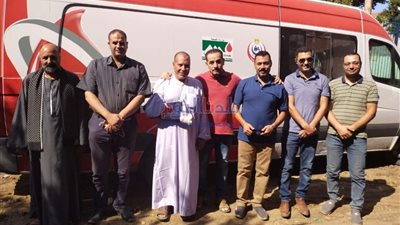 انطلاق حملة للتبرع بالدم بكفر بتبس بالمنوفية