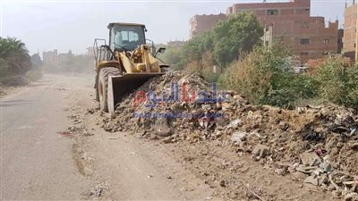 رفع 995 طن قمامة ومخلفات صلبة خلال 10 أيام في سوهاج