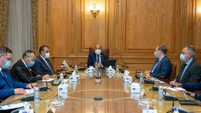 وزير الدولة للإنتاج الحربي يستقبل وفد شركة  راينميتال دينيل الجنوب أفريقية