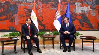 الرئيس السيسي: نحرص على تعزيز علاقات التعاون المشترك بين البلدين في مختلف المجالات