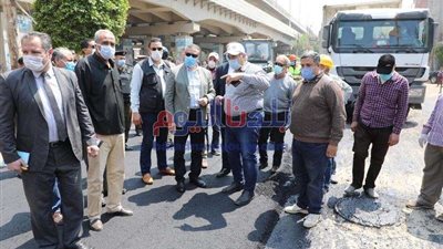 استمرار فض الأسواق منعًا للتجمعات للحد من انتشار فيروس كورونا بالمنوفية