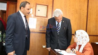 انعقاد لجنة ترشيح المتقدمين لمنصب عميد كلية العلوم بجامعة المنوفية