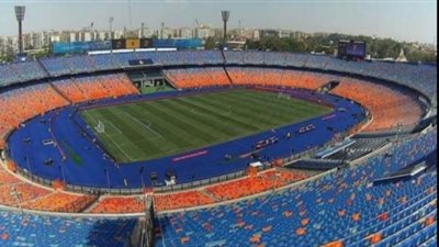 استاد القاهرة يتزين لاستقبال قمة الأهلي والزمالك في نهائي كأس مصر (صور)