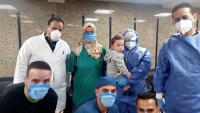 خروج حالتين جديدتين من مستشفى الحجر الصحي بقها